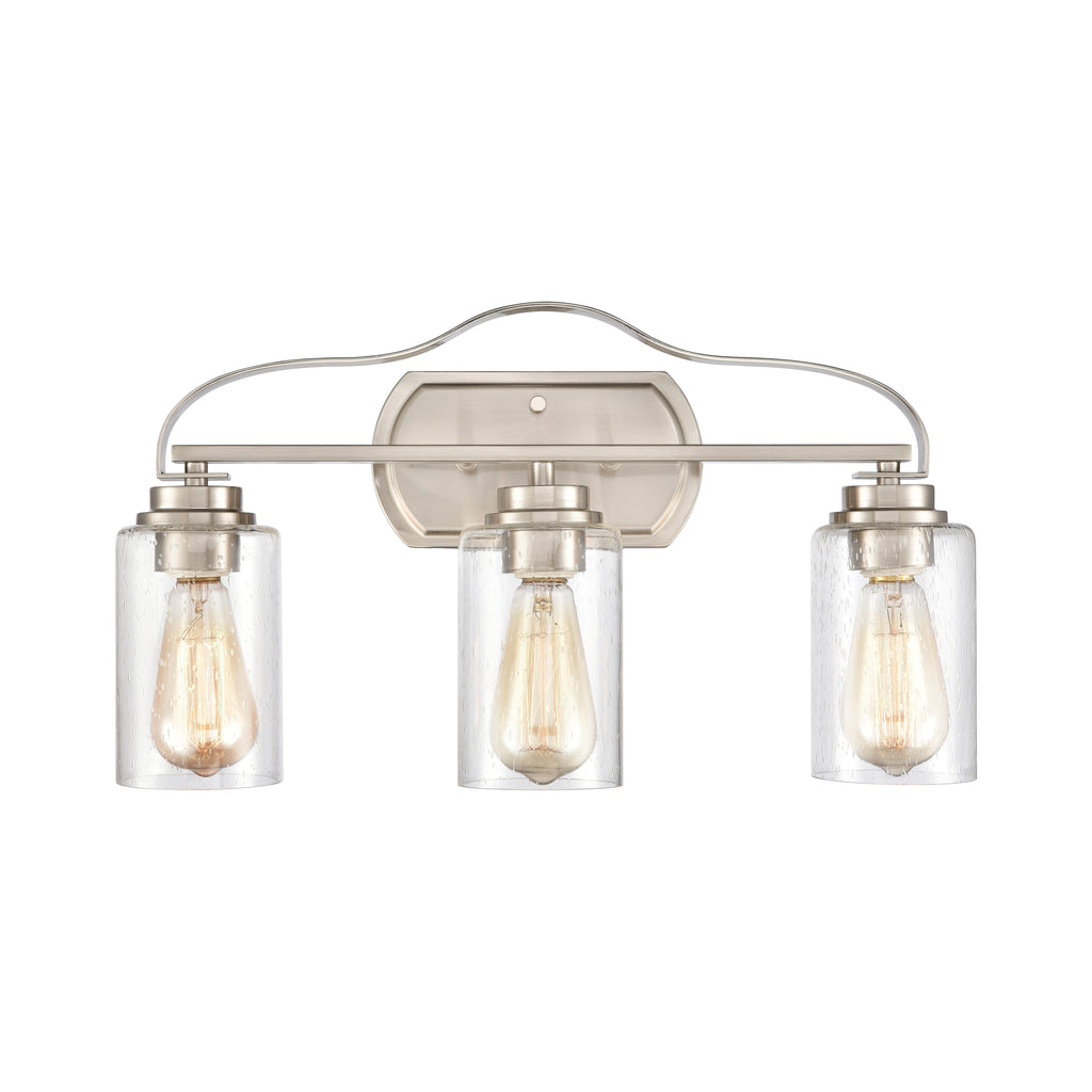 THOMAS CN300312 Market Square 20'' Wide 3-Light Vanity Light - Brushed Nickel