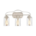 THOMAS CN300312 Market Square 20'' Wide 3-Light Vanity Light - Brushed Nickel
