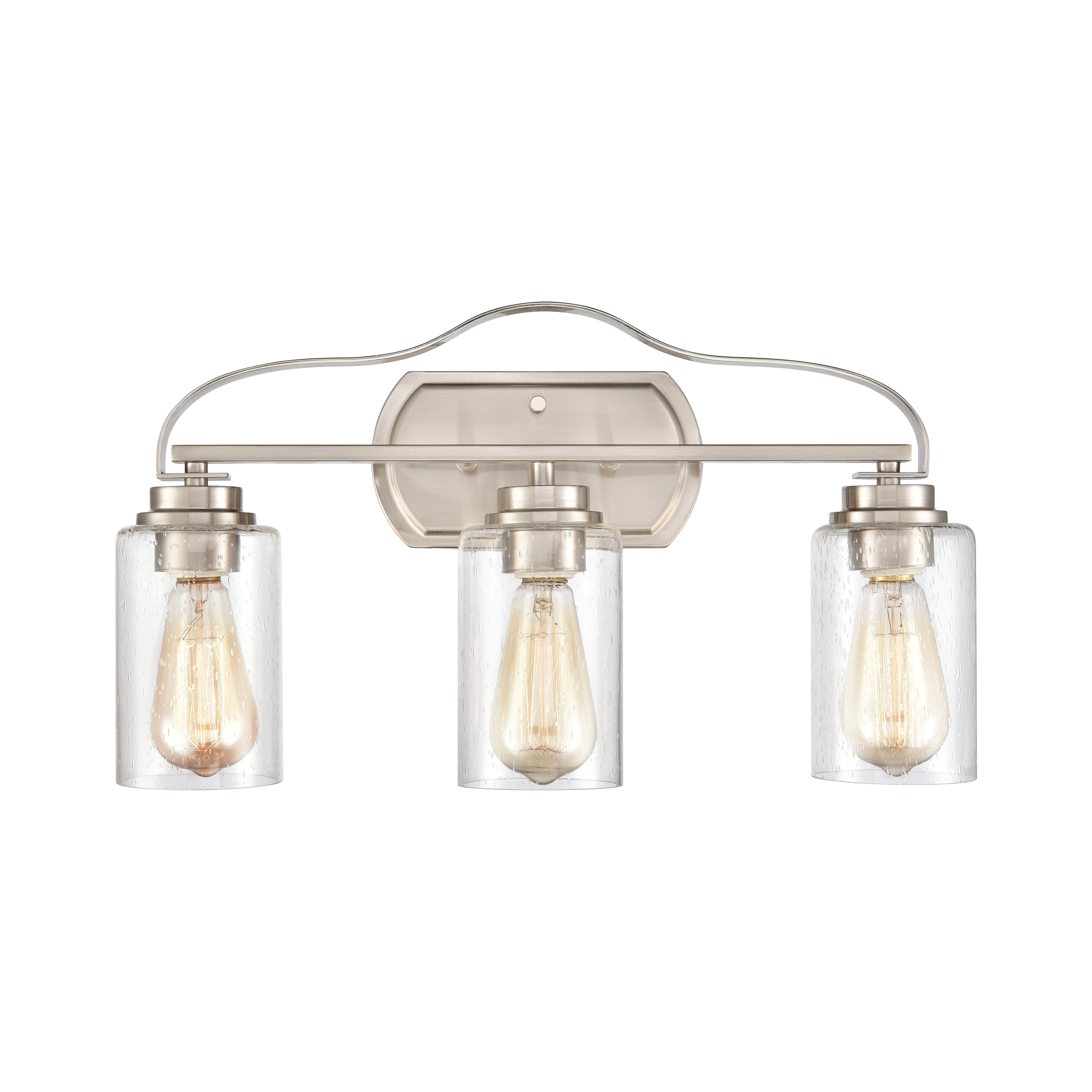 THOMAS CN300312 Market Square 20'' Wide 3-Light Vanity Light - Brushed Nickel