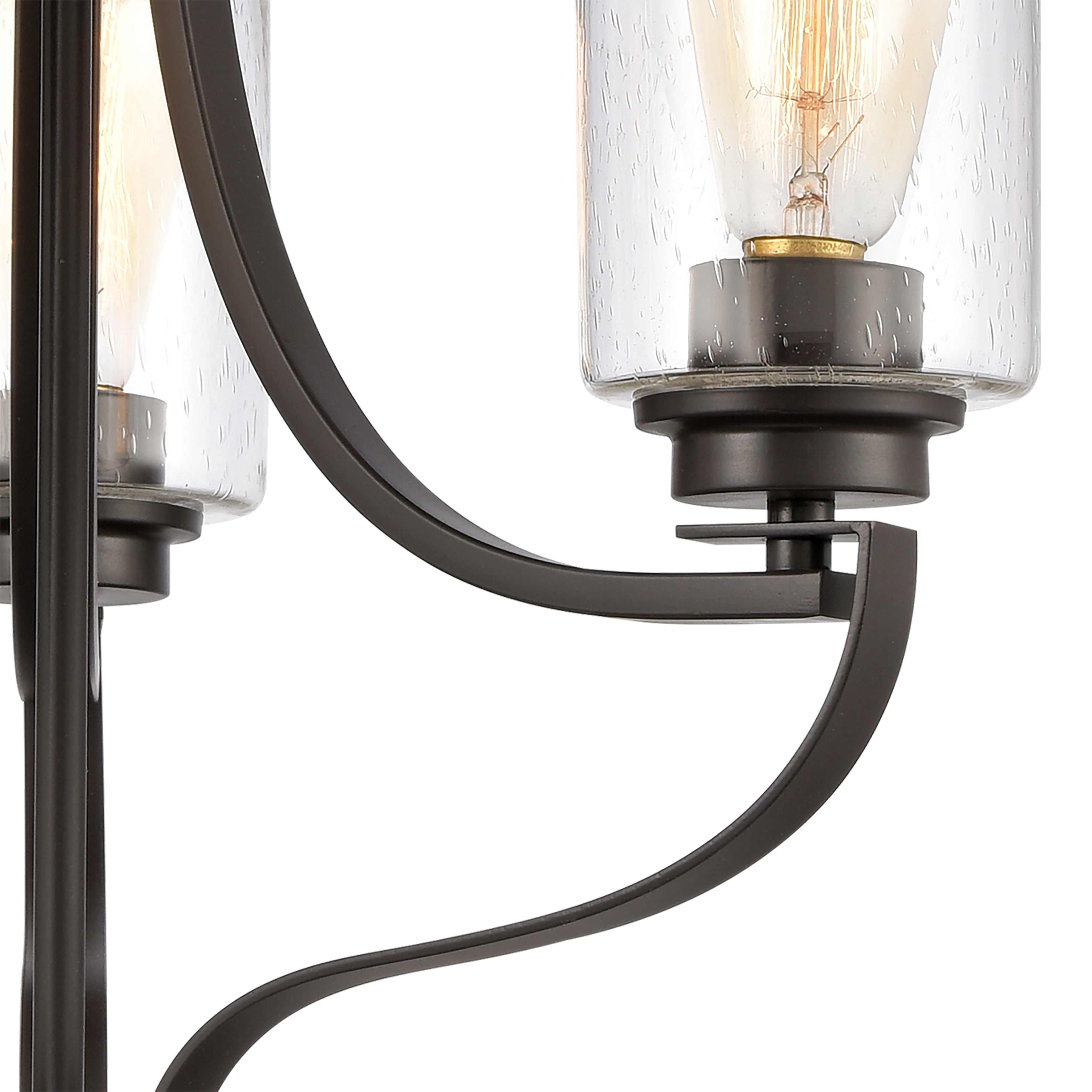 THOMAS CN300321 Market Square 19'' Wide 3-Light Chandelier - Oil Rubbed Bronze