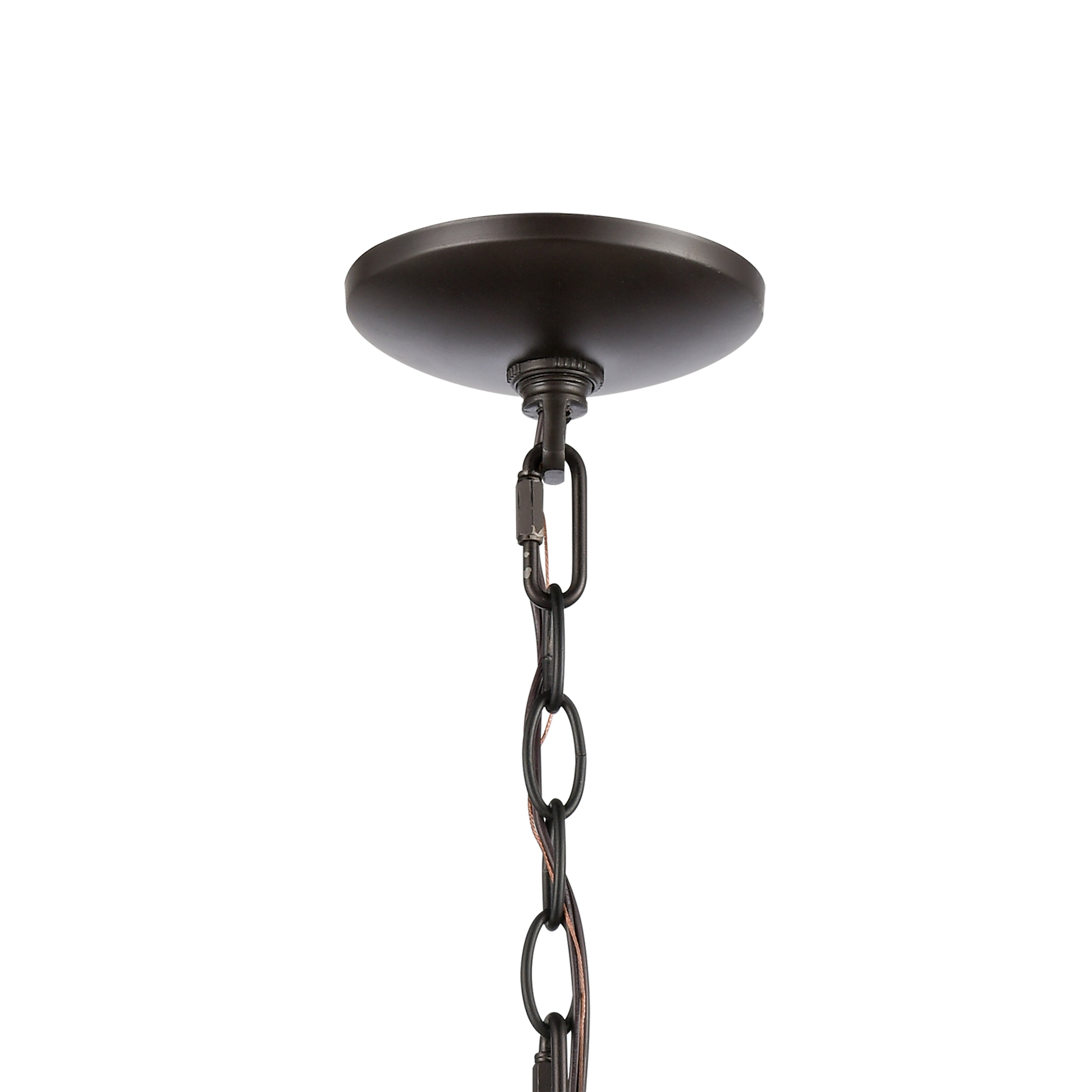 THOMAS CN300321 Market Square 19'' Wide 3-Light Chandelier - Oil Rubbed Bronze