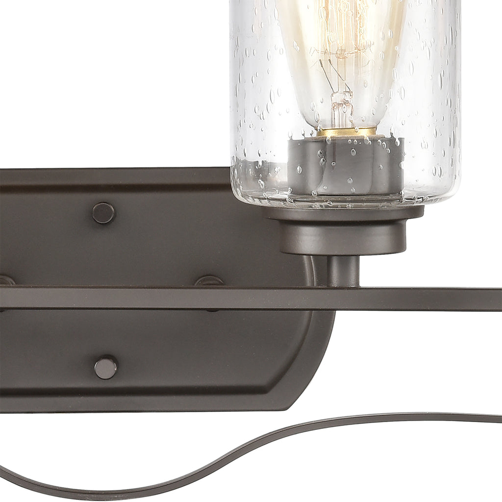 THOMAS CN300411 Market Square 28'' Wide 4-Light Vanity Light - Oil Rubbed Bronze