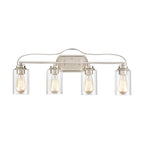 THOMAS CN300412 Market Square 28'' Wide 4-Light Vanity Light - Brushed Nickel