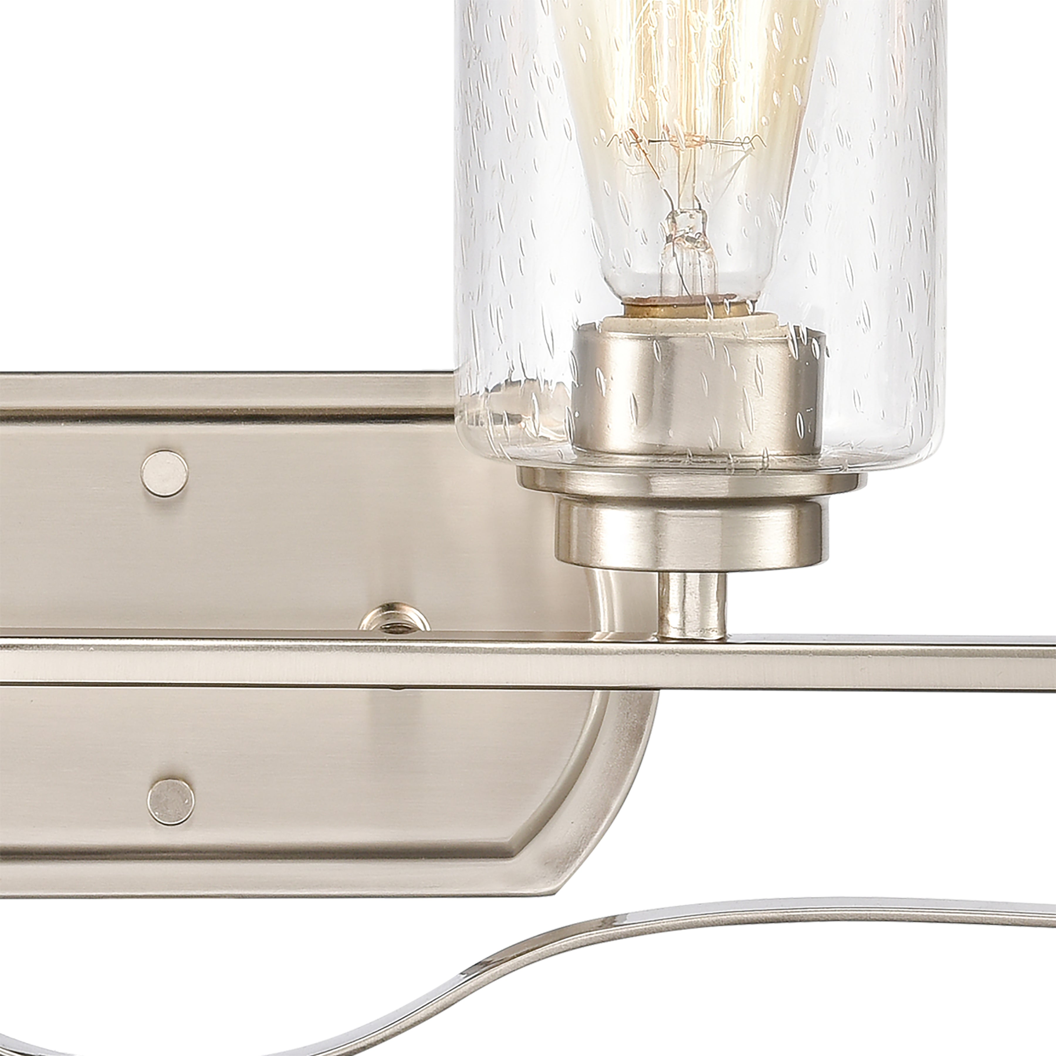 THOMAS CN300412 Market Square 28'' Wide 4-Light Vanity Light - Brushed Nickel