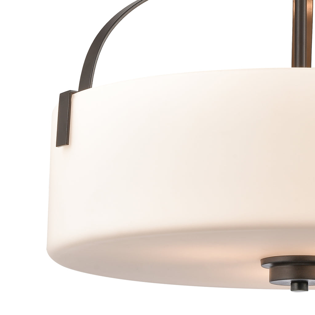 THOMAS CN300841 Market Square 18'' Wide 3-Light Pendant - Oil Rubbed Bronze