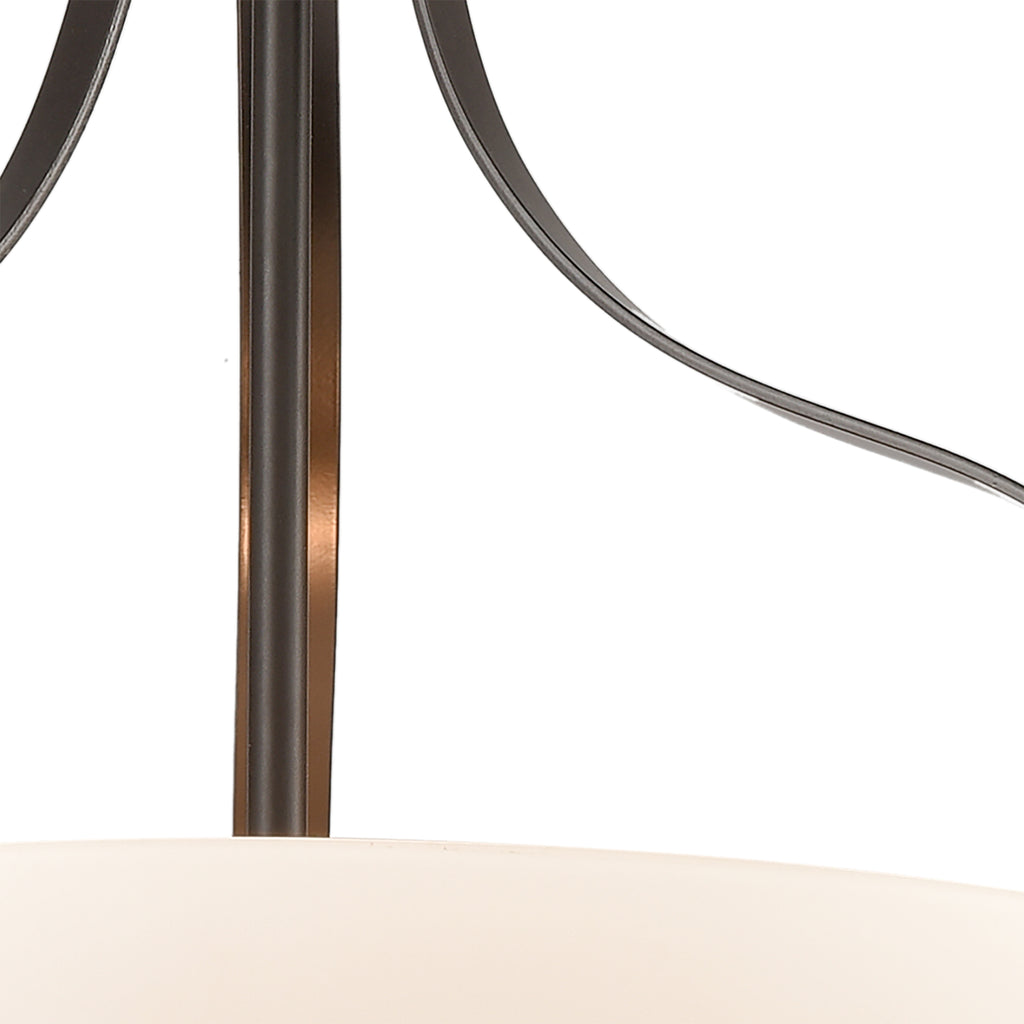 THOMAS CN300841 Market Square 18'' Wide 3-Light Pendant - Oil Rubbed Bronze