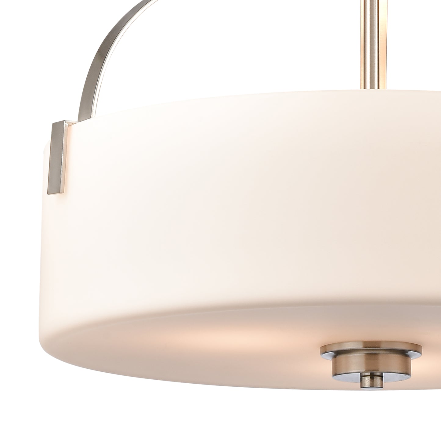 THOMAS CN300842 Market Square 18'' Wide 3-Light Pendant - Brushed Nickel