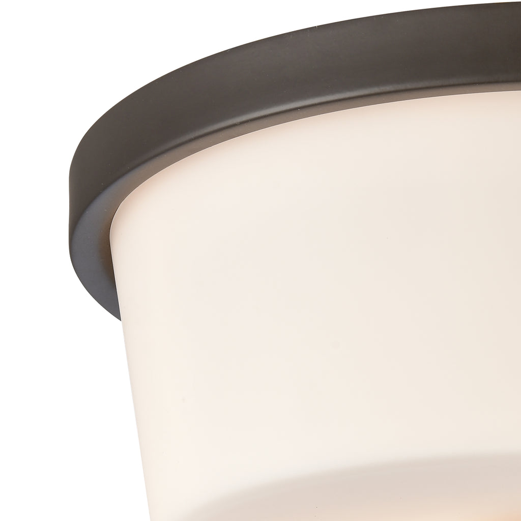 THOMAS CN310231 Winslow 13.5'' Wide 2-Light Flush Mount - Oil Rubbed Bronze