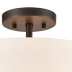 THOMAS CN310281 Winslow 15'' Wide 3-Light Semi Flush Mount - Oil Rubbed Bronze