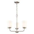 THOMAS CN310322 Winslow 19'' Wide 3-Light Chandelier - Brushed Nickel