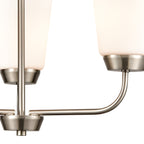 THOMAS CN310322 Winslow 19'' Wide 3-Light Chandelier - Brushed Nickel