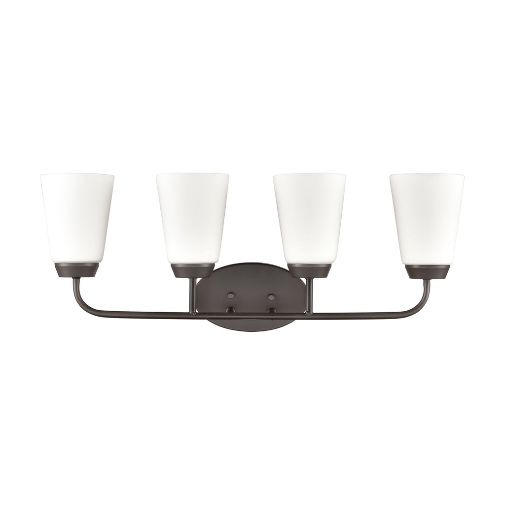 THOMAS CN310411 Winslow 28'' Wide 4-Light Vanity Light - Oil Rubbed Bronze