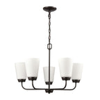 THOMAS CN310521 Winslow 25'' Wide 5-Light Chandelier - Oil Rubbed Bronze