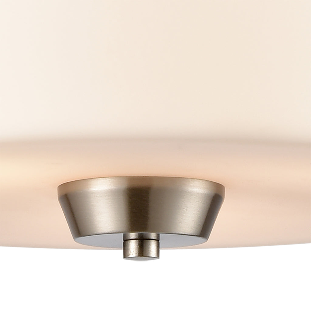 THOMAS CN310842 Winslow 15'' Wide 3-Light Pendant - Brushed Nickel