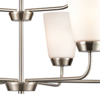 THOMAS CN310922 Winslow 30'' Wide 9-Light Chandelier - Brushed Nickel