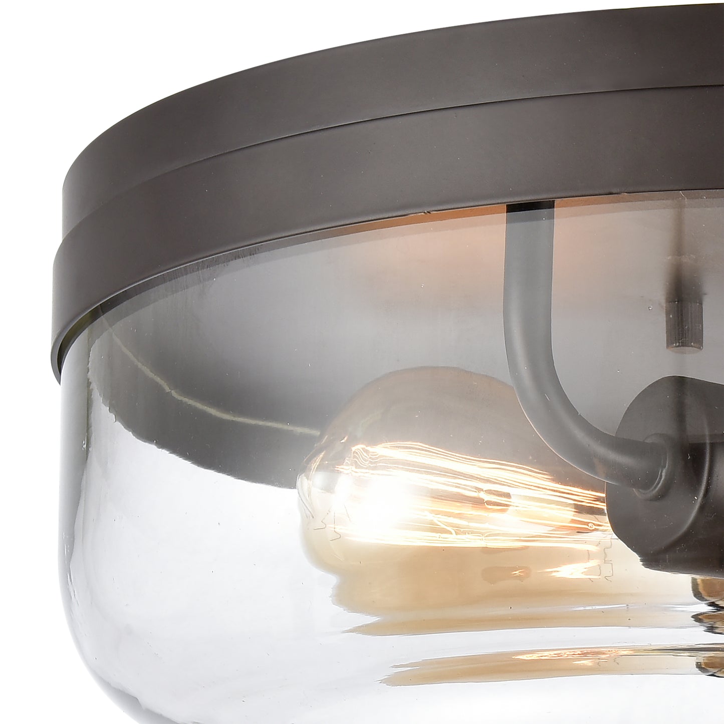 THOMAS CN320231 Calistoga 13'' Wide 2-Light Flush Mount - Oil Rubbed Bronze