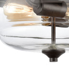 THOMAS CN320231 Calistoga 13'' Wide 2-Light Flush Mount - Oil Rubbed Bronze
