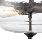 THOMAS CN320281 Calistoga 13'' Wide 2-Light Semi Flush Mount - Oil Rubbed Bronze