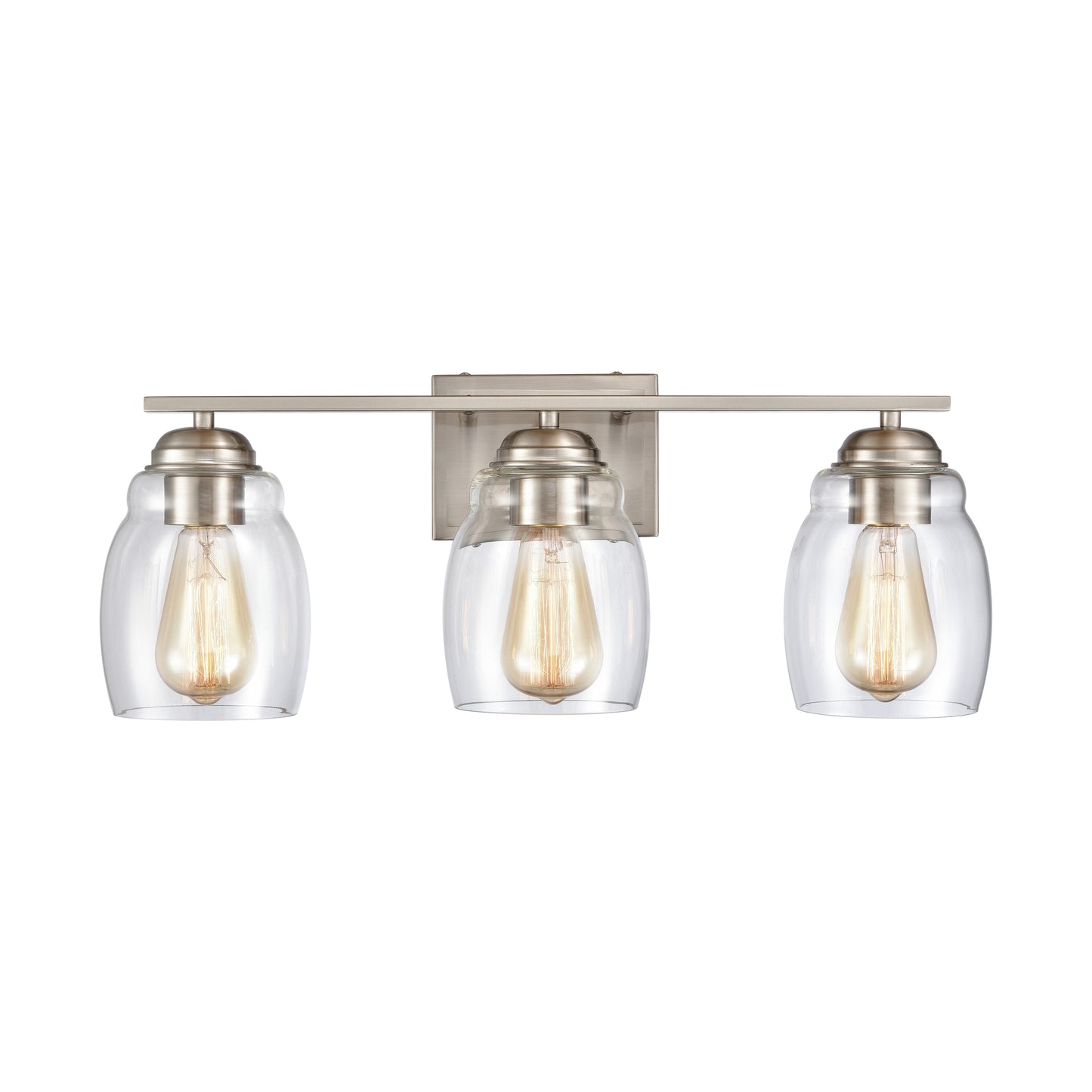 THOMAS CN320312 Calistoga 22'' Wide 3-Light Vanity Light - Brushed Nickel