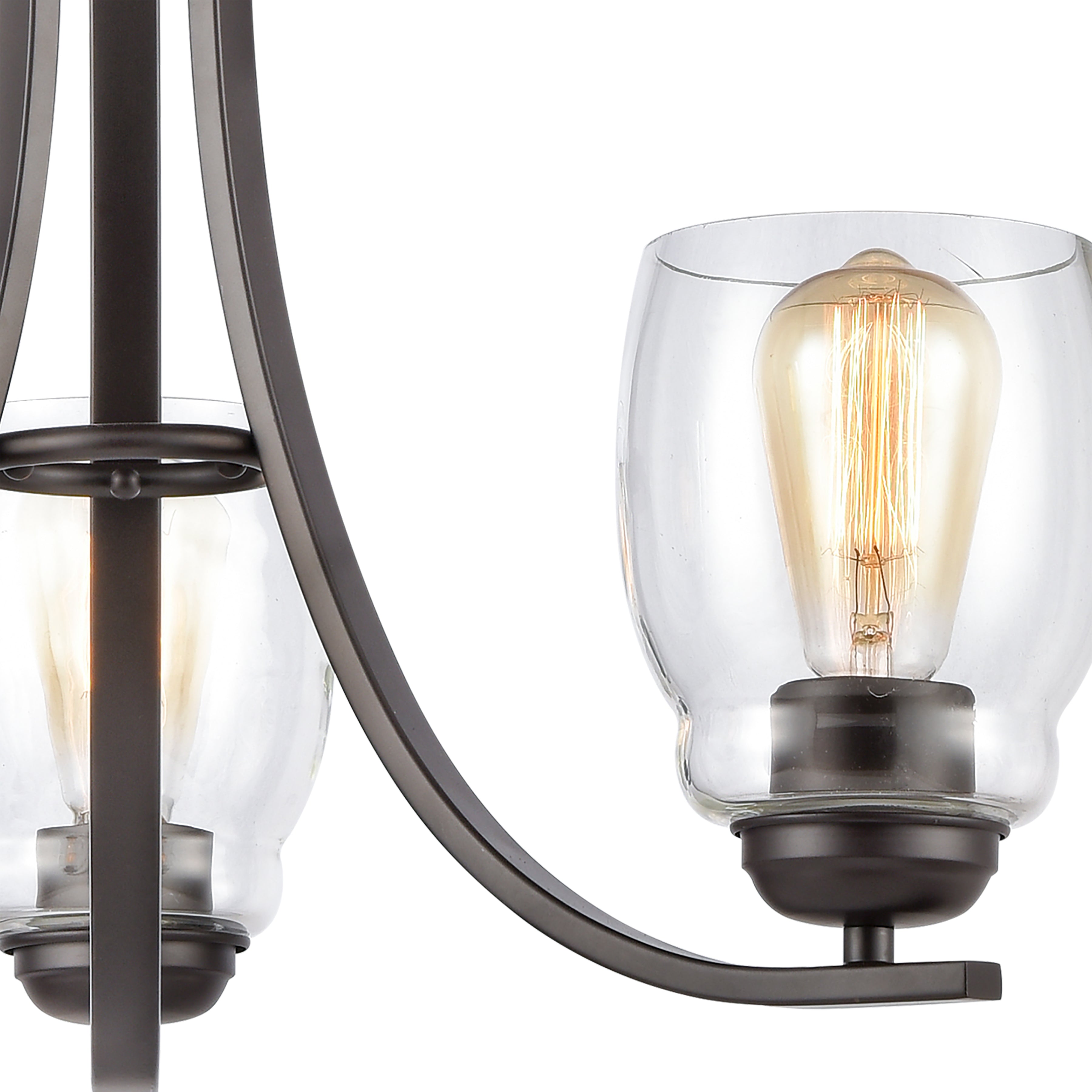 THOMAS CN320321 Calistoga 23'' Wide 3-Light Chandelier - Oil Rubbed Bronze