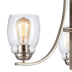 THOMAS CN320322 Calistoga 23'' Wide 3-Light Chandelier - Brushed Nickel