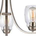 THOMAS CN320322 Calistoga 23'' Wide 3-Light Chandelier - Brushed Nickel