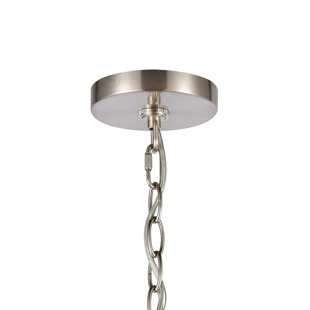 THOMAS CN320322 Calistoga 23'' Wide 3-Light Chandelier - Brushed Nickel