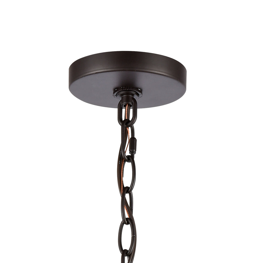 THOMAS CN320341 Calistoga 17'' Wide 3-Light Pendant - Oil Rubbed Bronze