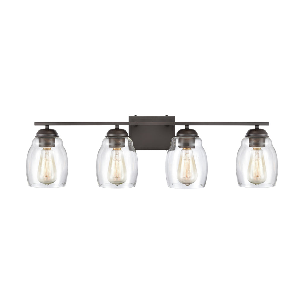 THOMAS CN320411 Calistoga 30.5'' Wide 4-Light Vanity Light - Oil Rubbed Bronze