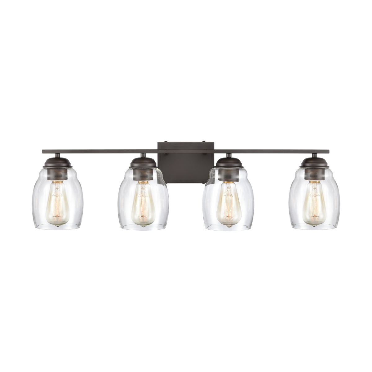 THOMAS CN320411 Calistoga 30.5'' Wide 4-Light Vanity Light - Oil Rubbed Bronze