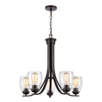 THOMAS CN320521 Calistoga 25'' Wide 5-Light Chandelier - Oil Rubbed Bronze
