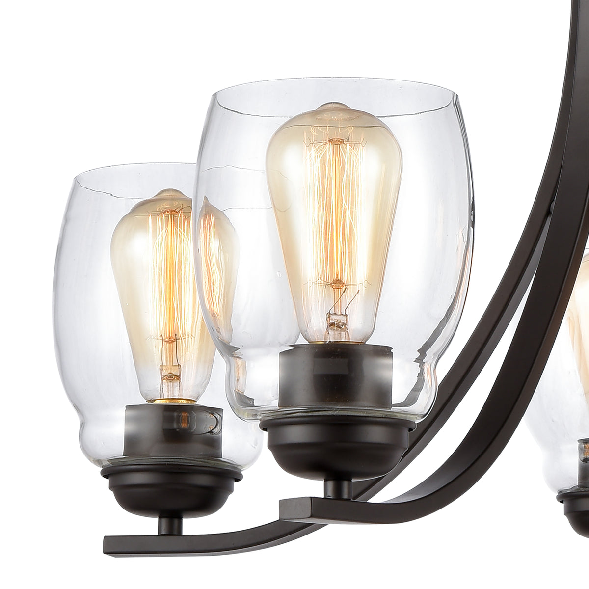 THOMAS CN320521 Calistoga 25'' Wide 5-Light Chandelier - Oil Rubbed Bronze