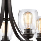 THOMAS CN320521 Calistoga 25'' Wide 5-Light Chandelier - Oil Rubbed Bronze