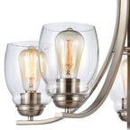 THOMAS CN320522 Calistoga 25'' Wide 5-Light Chandelier - Brushed Nickel