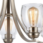 THOMAS CN320522 Calistoga 25'' Wide 5-Light Chandelier - Brushed Nickel