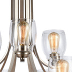 THOMAS CN320922 Calistoga 30.5'' Wide 9-Light Chandelier - Brushed Nickel