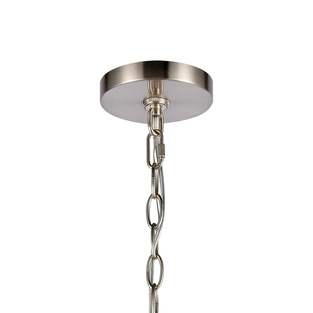 THOMAS CN320922 Calistoga 30.5'' Wide 9-Light Chandelier - Brushed Nickel
