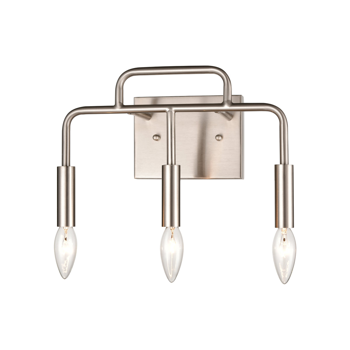 THOMAS CN330312 Park Slope 13'' Wide 3-Light Vanity Light - Brushed Nickel