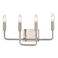THOMAS CN330412 Park Slope 18.5'' Wide 4-Light Vanity Light - Brushed Nickel
