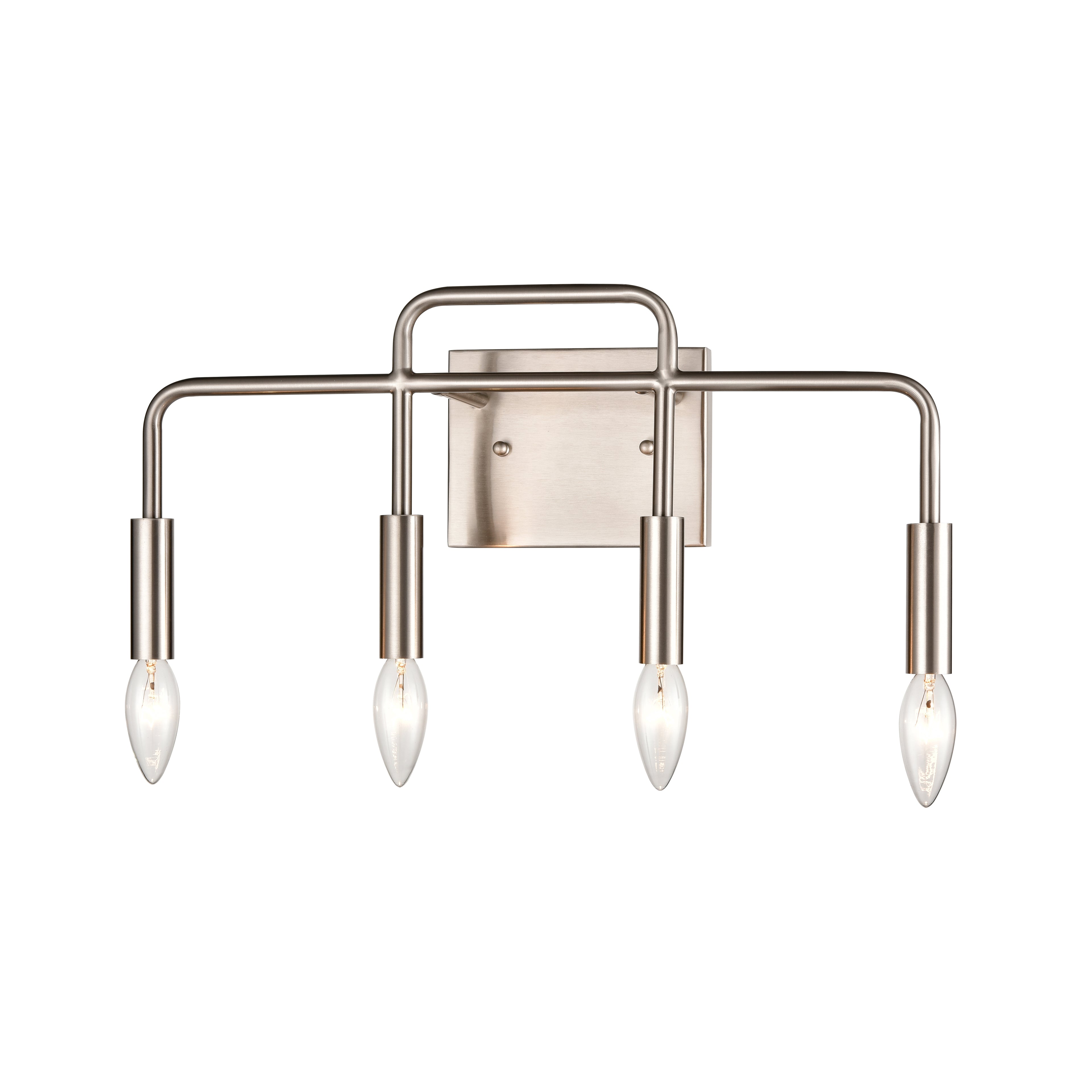 THOMAS CN330412 Park Slope 18.5'' Wide 4-Light Vanity Light - Brushed Nickel