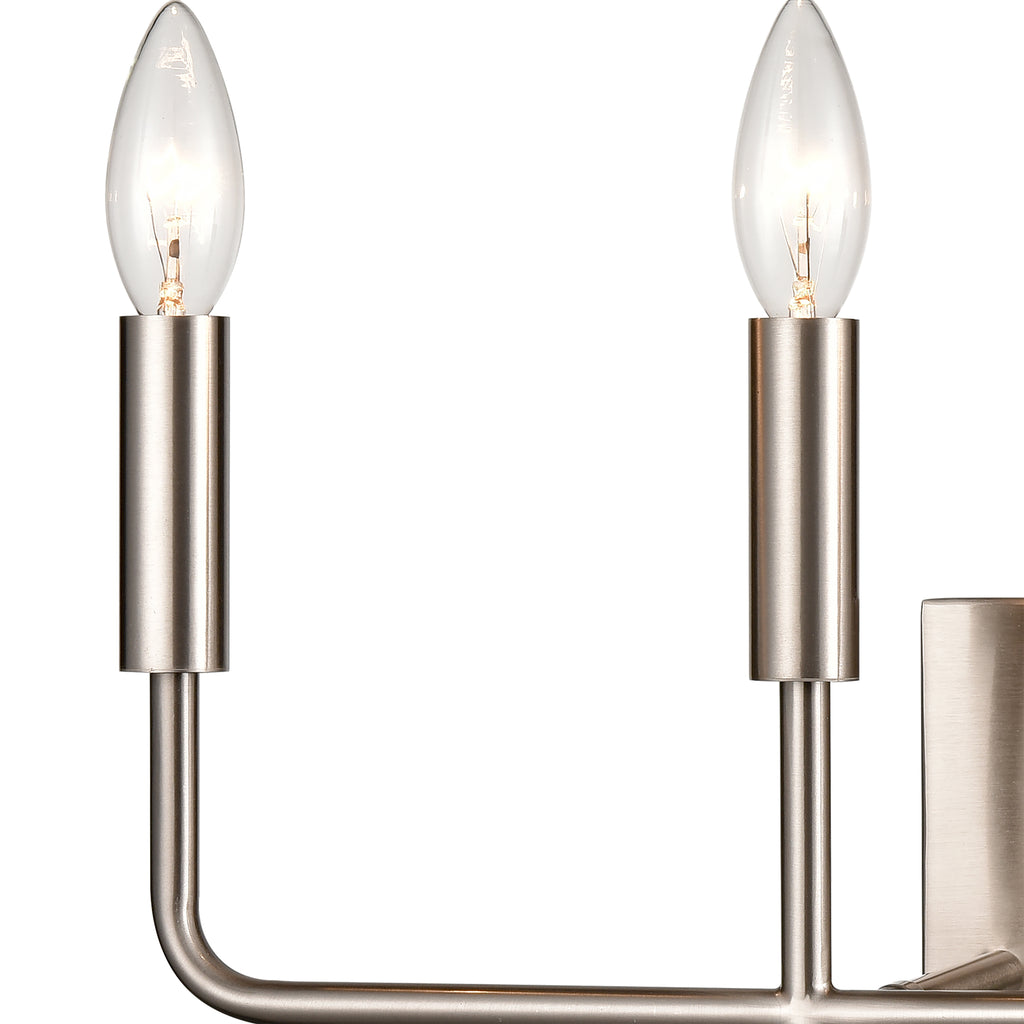 THOMAS CN330412 Park Slope 18.5'' Wide 4-Light Vanity Light - Brushed Nickel