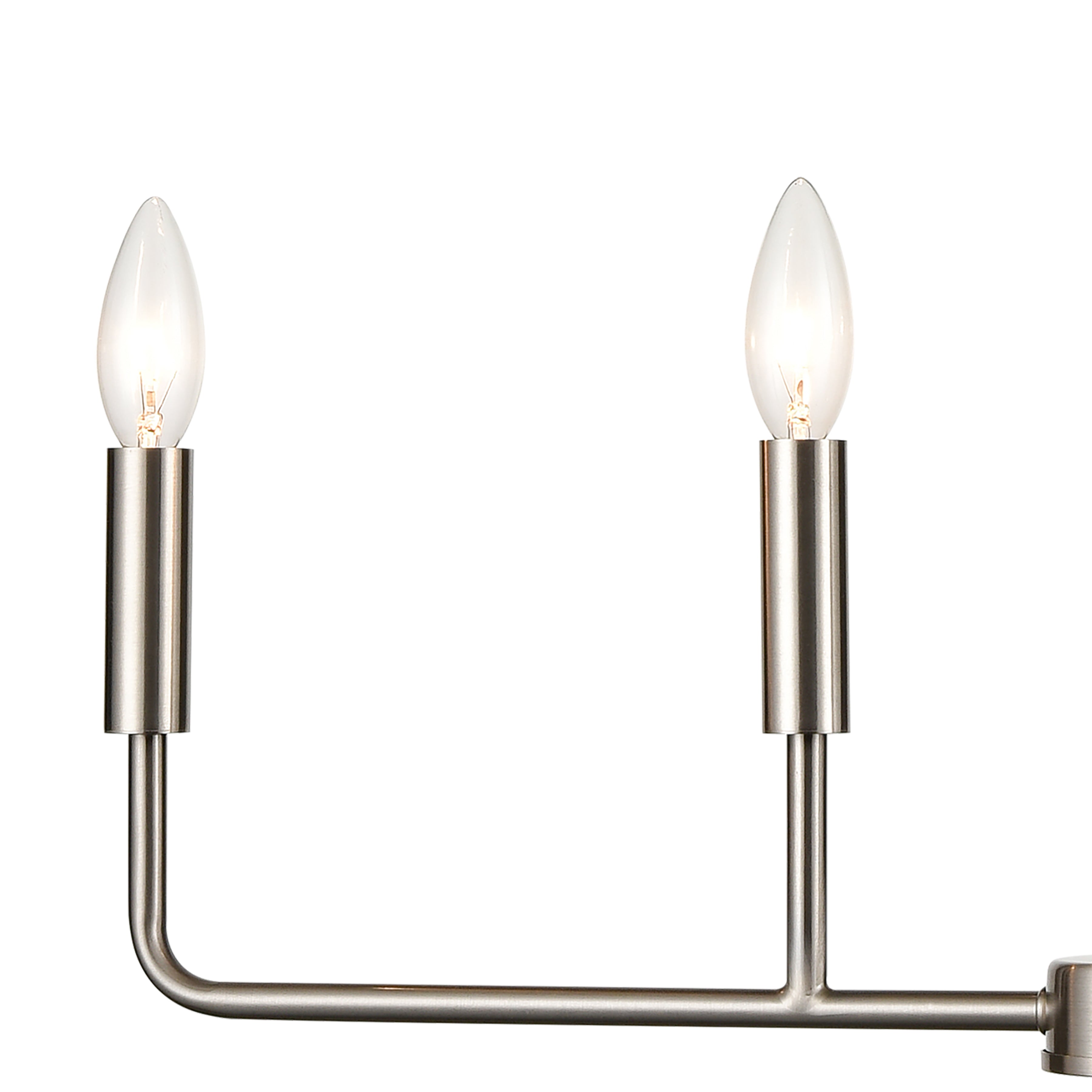 THOMAS CN330422 Park Slope 25'' Wide 4-Light Chandelier - Brushed Nickel