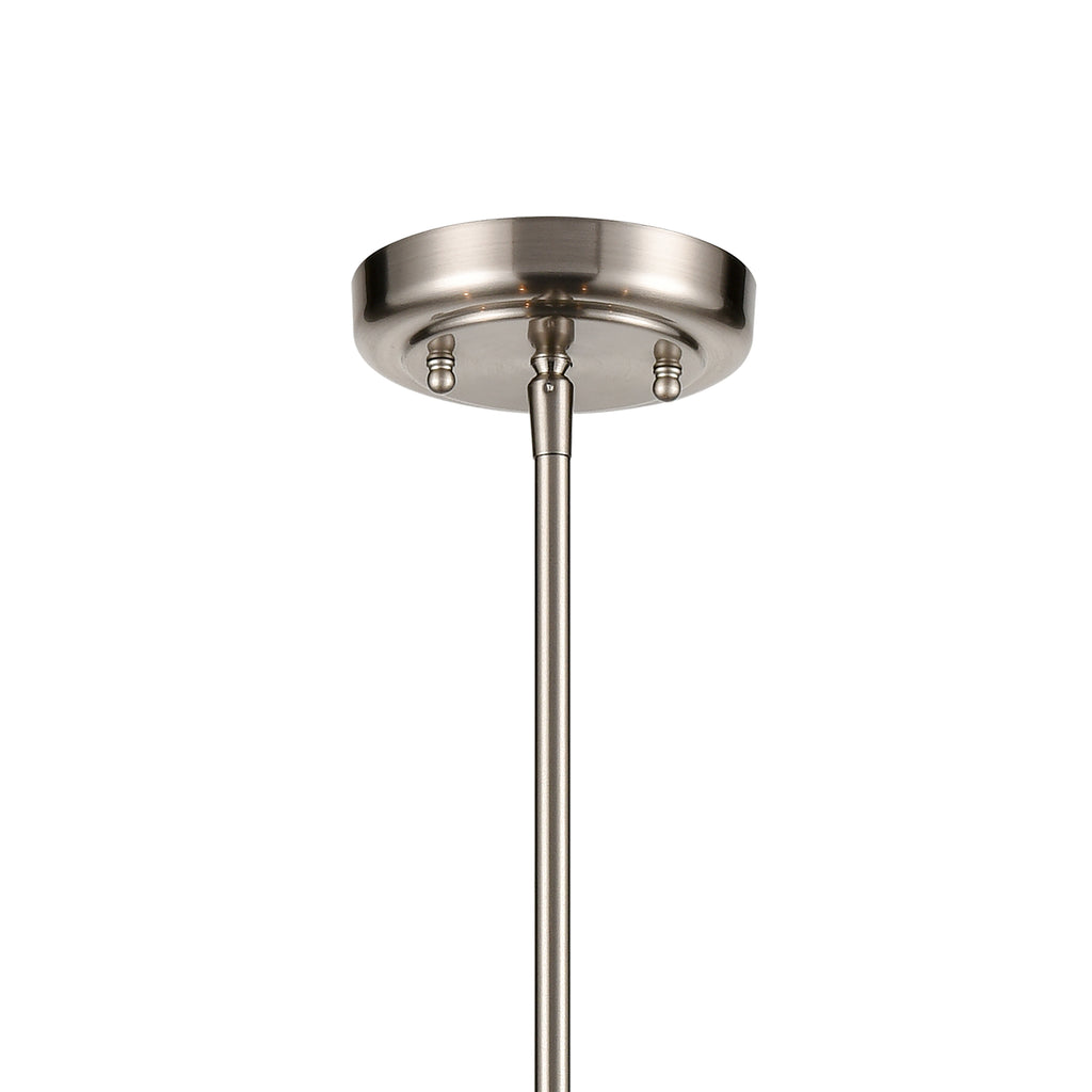 THOMAS CN330422 Park Slope 25'' Wide 4-Light Chandelier - Brushed Nickel
