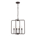 THOMAS CN330441 Park Slope 15.75'' Wide 4-Light Pendant - Oil Rubbed Bronze
