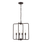 THOMAS CN330441 Park Slope 15.75'' Wide 4-Light Pendant - Oil Rubbed Bronze