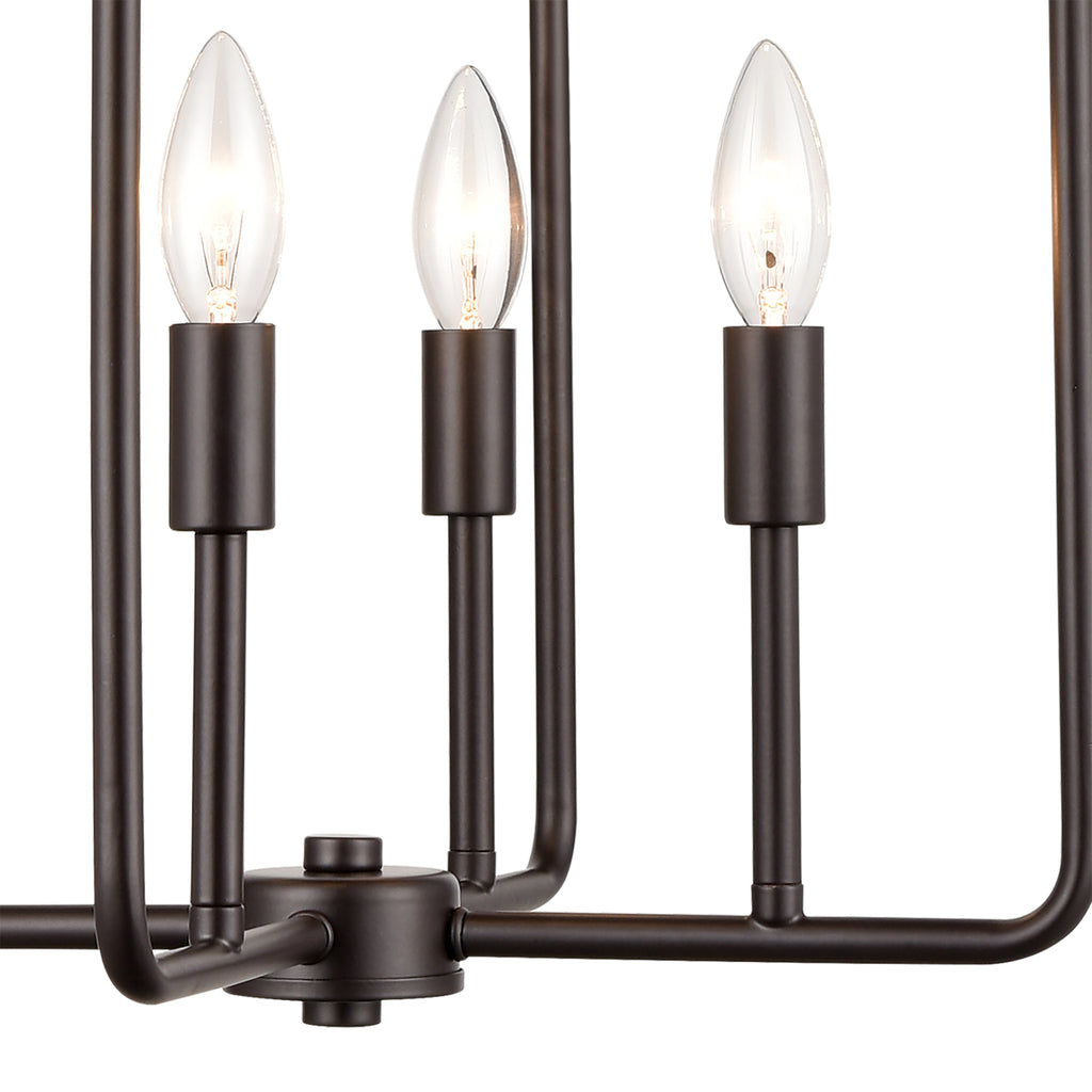 THOMAS CN330441 Park Slope 15.75'' Wide 4-Light Pendant - Oil Rubbed Bronze