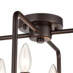 THOMAS CN330481 Park Slope 15'' Wide 4-Light Flush Mount - Oil Rubbed Bronze