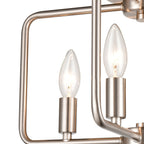 THOMAS CN330482 Park Slope 15'' Wide 4-Light Flush Mount - Brushed Nickel