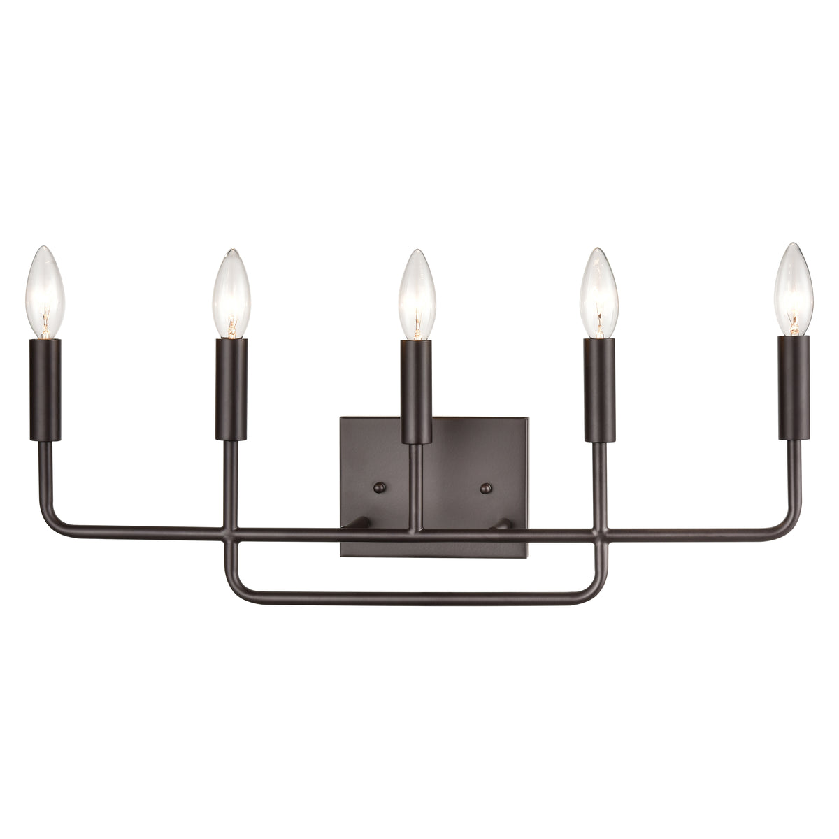 THOMAS CN330511 Park Slope 25'' Wide 5-Light Vanity Light - Oil Rubbed Bronze