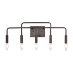 THOMAS CN330511 Park Slope 25'' Wide 5-Light Vanity Light - Oil Rubbed Bronze